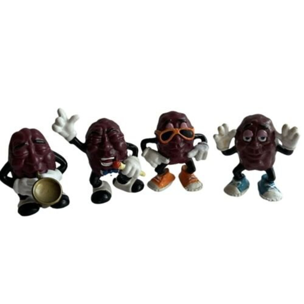 California Raisins figurines Applause 1988